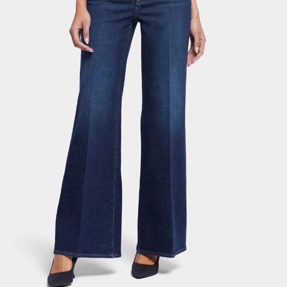 NYDJ Denim - NYDJ | Not your Daughter’s Jeans Dark Wash Flare Leg Jeans size 2P